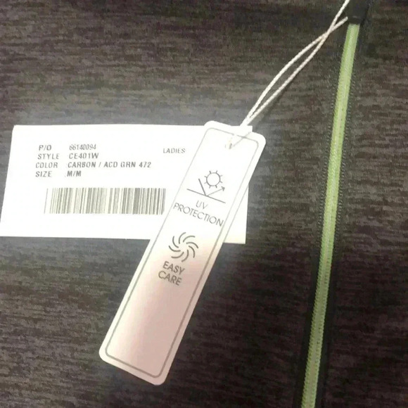 Core 365 carbon gray size Medium women’s activewear top - Picture 4 of 10